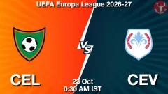 CEL vs CEV Match Result