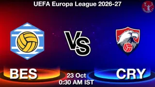 BES vs CRY - UEFA Europa