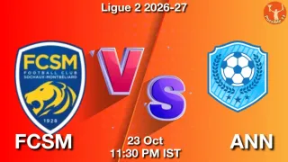 FCSM vs ANN - Ligue 2