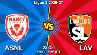ASNL vs LAV ASNL vs LAV - Ligue 2