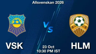 VSK vs HLM - Allsvenskan 2026