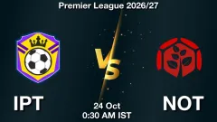 IPT vs NOT Match Result