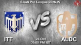 ITT vs ALDC Dream11 Prediction - <small>Fri, 23 Oct 09:00 PM IST</small>