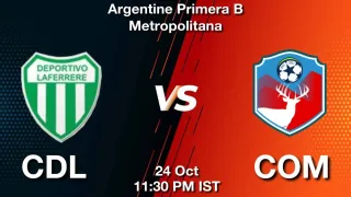 CDL vs COM - Argentine Primera