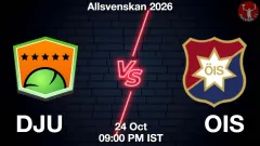 DJU vs OIS Match Result