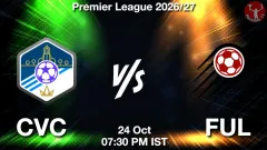 CVC vs FUL Match Result