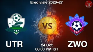 UTR vs ZWO UTR vs ZWO - Eredivisie 2026–27