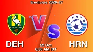 DEH vs HRN - Eredivisie 2026–27