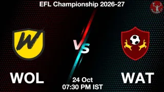 WOL vs WAT WOL vs WAT - EFL Championship