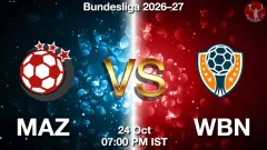MAZ vs WBN Match Result
