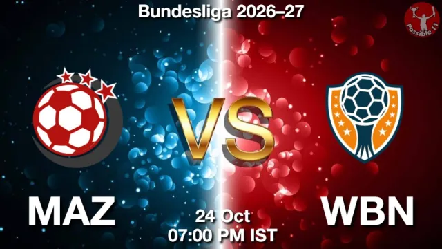 MAZ vs WBN Match Previews and Football Tips