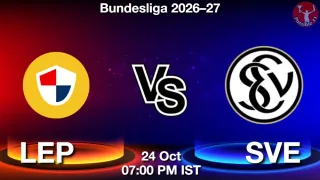 LEP vs SVE LEP vs SVE - Bundesliga 2026–27
