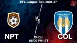 NPT vs COL Dream11 Prediction, Preview & Updates - <small>Sat, 24 Oct 05:00 PM IST</small>