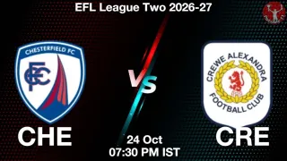 CHE vs CRE Match Previews