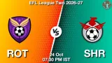 ROT vs SHR Dream11 Prediction, Preview & Updates - <small>Sat, 24 Oct 07:30 PM IST</small>