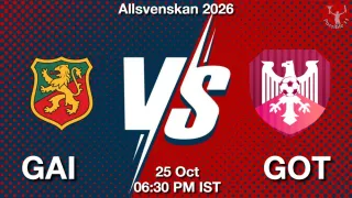 GAI vs GOT - Allsvenskan 2026