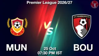 MUN vs BOU Match Previews