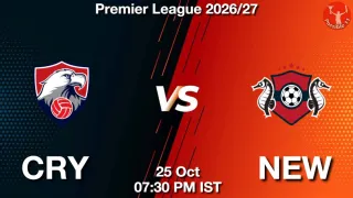 CRY vs NEW Match Previews