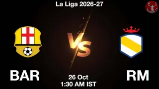BAR vs RM BAR vs RM - La Liga