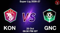 KON vs GNC Match Result