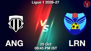 ANG vs LRN - Ligue 1