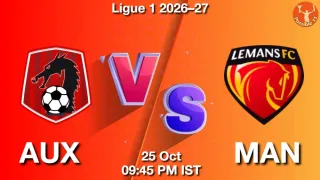 AUX vs MAN - Ligue 1