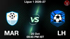 MAR vs LH Match Result