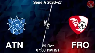 ATN vs FRO - Serie A