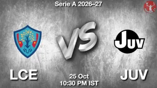 LCE vs JUV Match Previews