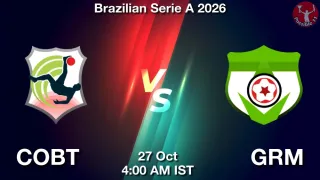 COBT vs GRM - Brazilian Serie