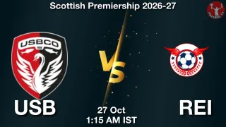 USB vs REI - Scottish Premiership