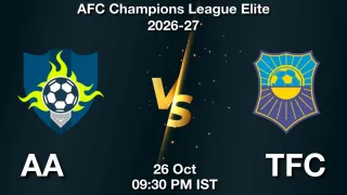 AA vs TFC AA vs TFC - AFC Champions