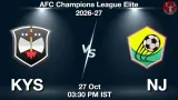 KYS vs NJ Dream11 Prediction, Preview & Updates - <small>Tue, 27 Oct 03:30 PM IST</small>