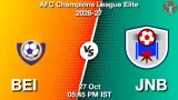 BEI vs JNB Dream11 Prediction, Preview & Updates - <small>Tue, 27 Oct 05:45 PM IST</small>
