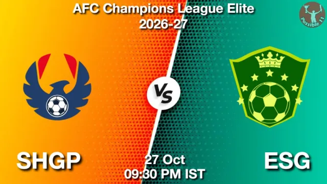 SHGP vs ESG Match Previews and Football Tips
