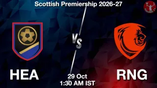 HEA vs RNG HEA vs RNG - Scottish Premiership