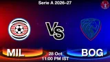 MIL vs BOG Dream11 Prediction, Preview & Updates - <small>Wed, 28 Oct 11:00 PM IST</small>