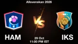 HAM vs IKS Dream11 Prediction, Preview & Updates - <small>Thu, 29 Oct 11:00 PM IST</small>