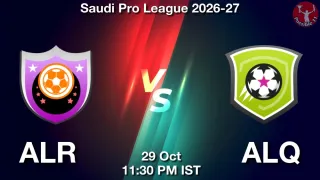 ALR vs ALQ - Saudi Pro