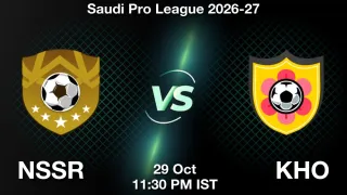 NSSR vs KHO - Saudi Pro