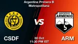 CSDF vs ARM Dream11 Prediction - <small>Fri, 30 Oct 11:30 PM IST</small>