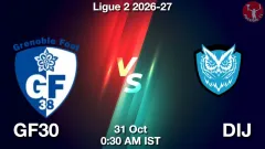 GF30 vs DIJ Match Result