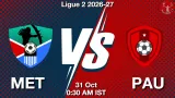 MET vs PAU Dream11 Prediction, Preview & Updates - <small>Sat, 31 Oct 12:30 AM IST</small>