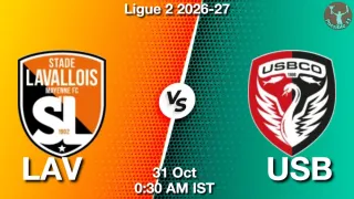 LAV vs USB - Ligue 2