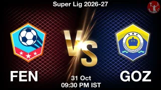 FEN vs GOZ - Super Lig