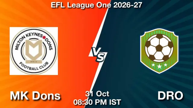 MK Dons vs DRO Match Previews and Football Tips