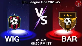 WIG vs BAR - EFL League