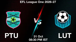 PTU vs LUT - EFL League