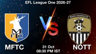 MFTC vs NOTT - EFL League
