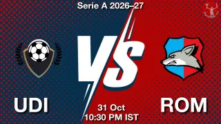 UDI vs ROM UDI vs ROM - Serie A